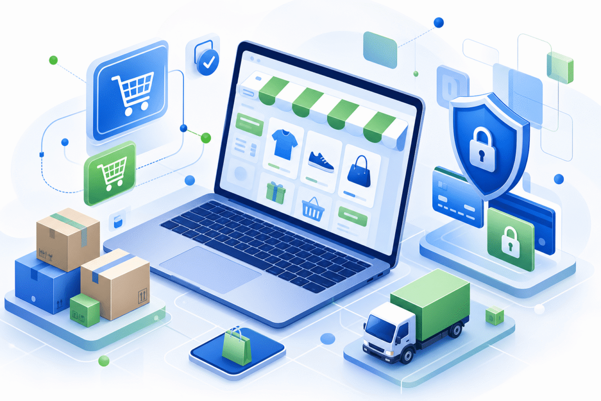 Définition e-commerce et boutique en ligne
